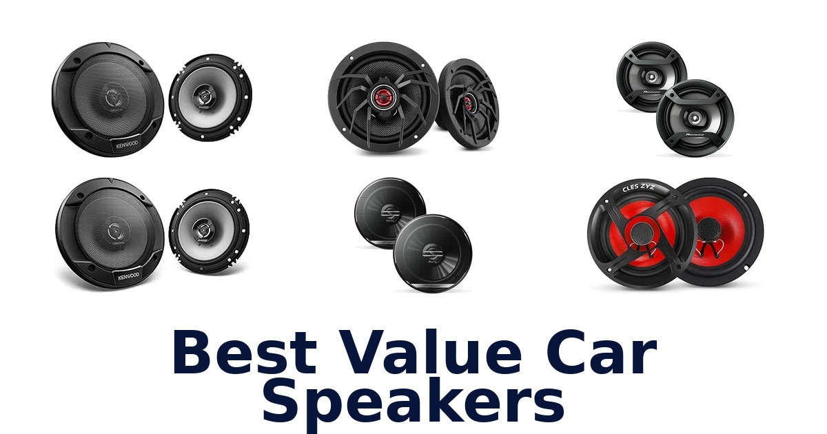 Best Value Car Speakers