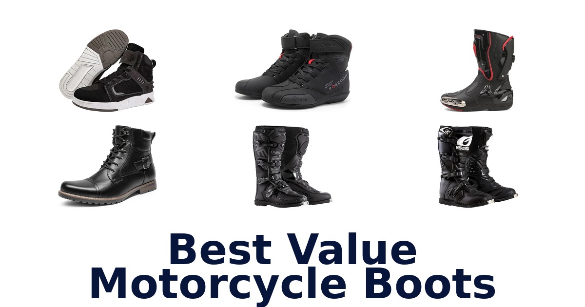 Best Value Motorcycle Boots