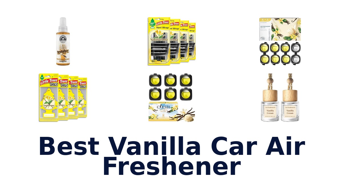 Best Vanilla Car Air Freshener