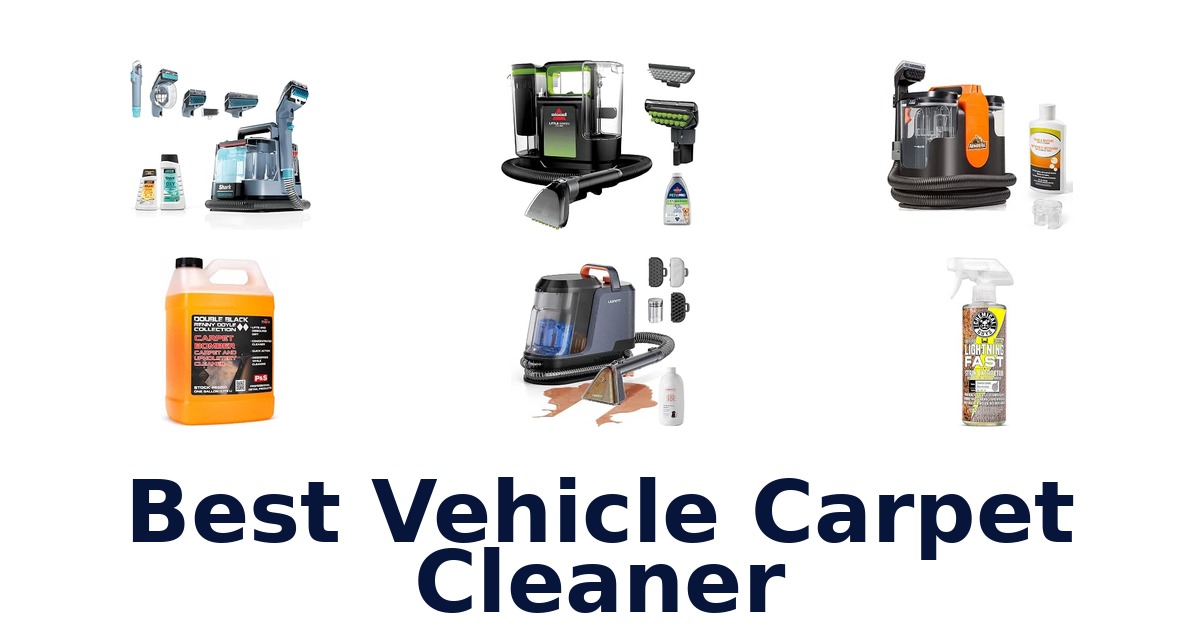 Best Vehicle Carpet Cleaner