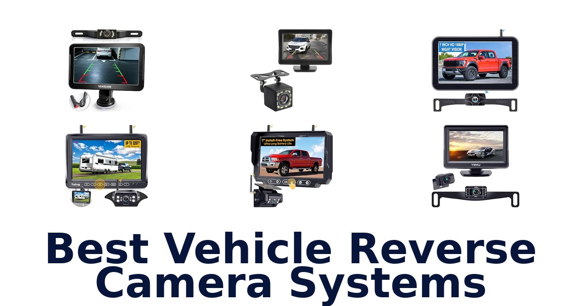 Best Vehicle Reverse Camera Systems