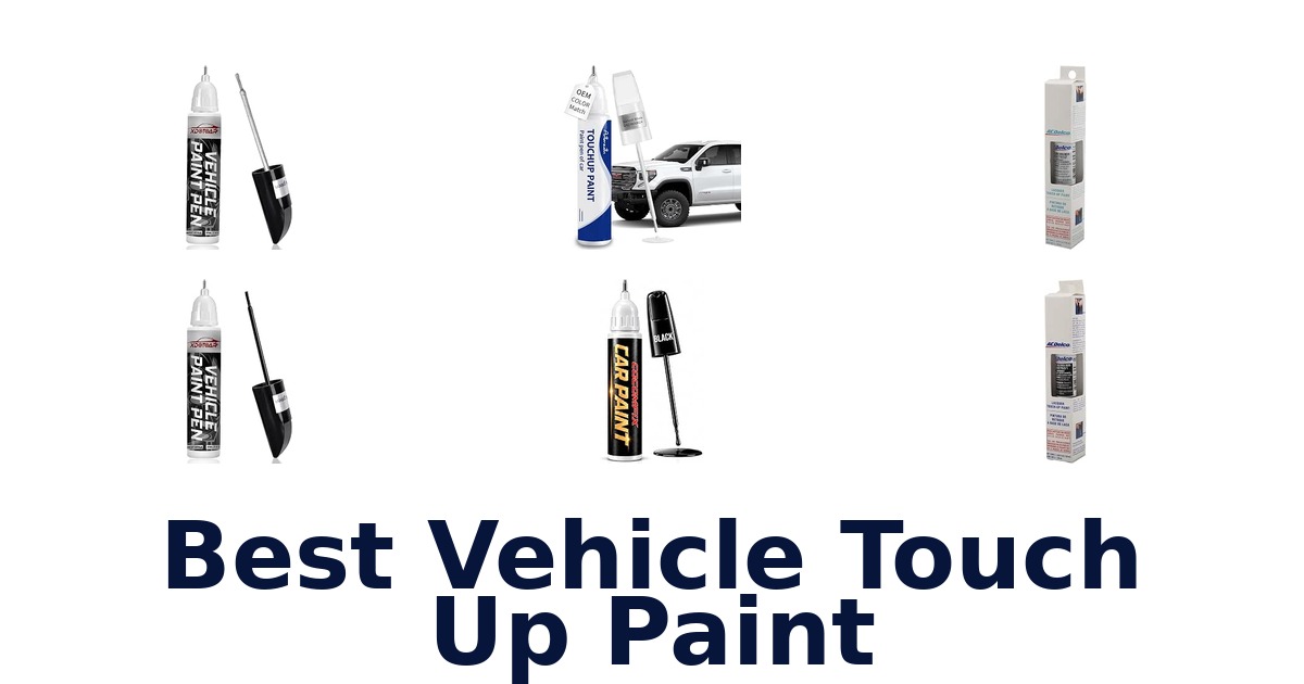 Best Vehicle Touch Up Paint