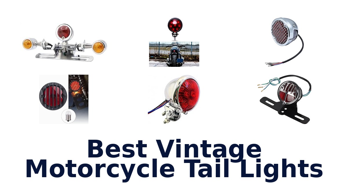 Best Vintage Motorcycle Tail Lights