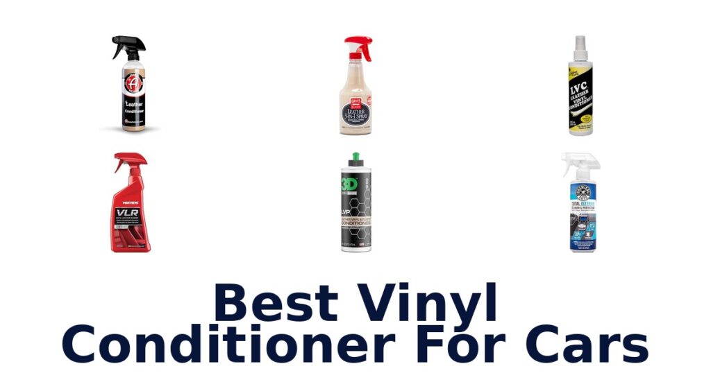 Best Vinyl Conditioner For Cars