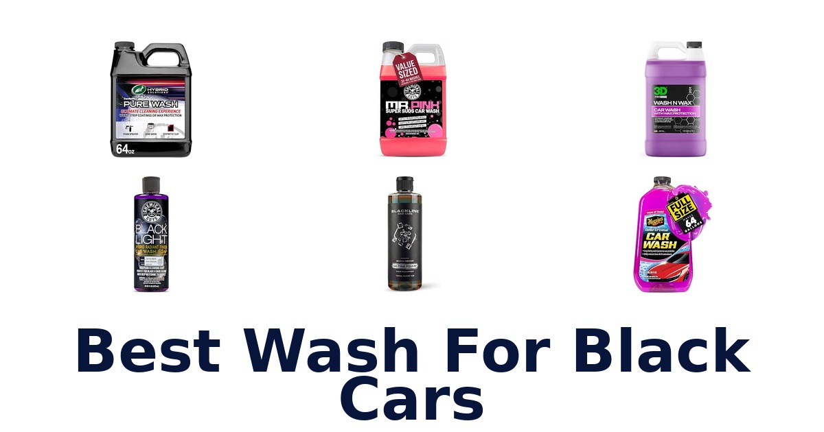 Best Wash For Black Cars