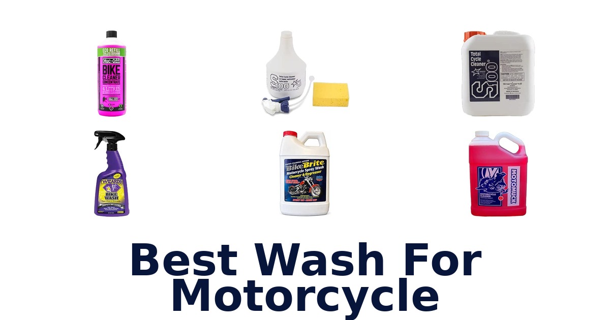 Best Wash For Motorcycle