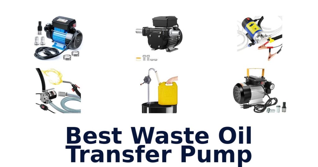 Best Waste Oil Transfer Pump