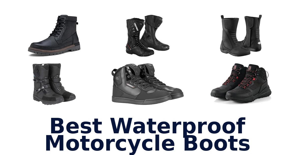 Best Waterproof Motorcycle Boots