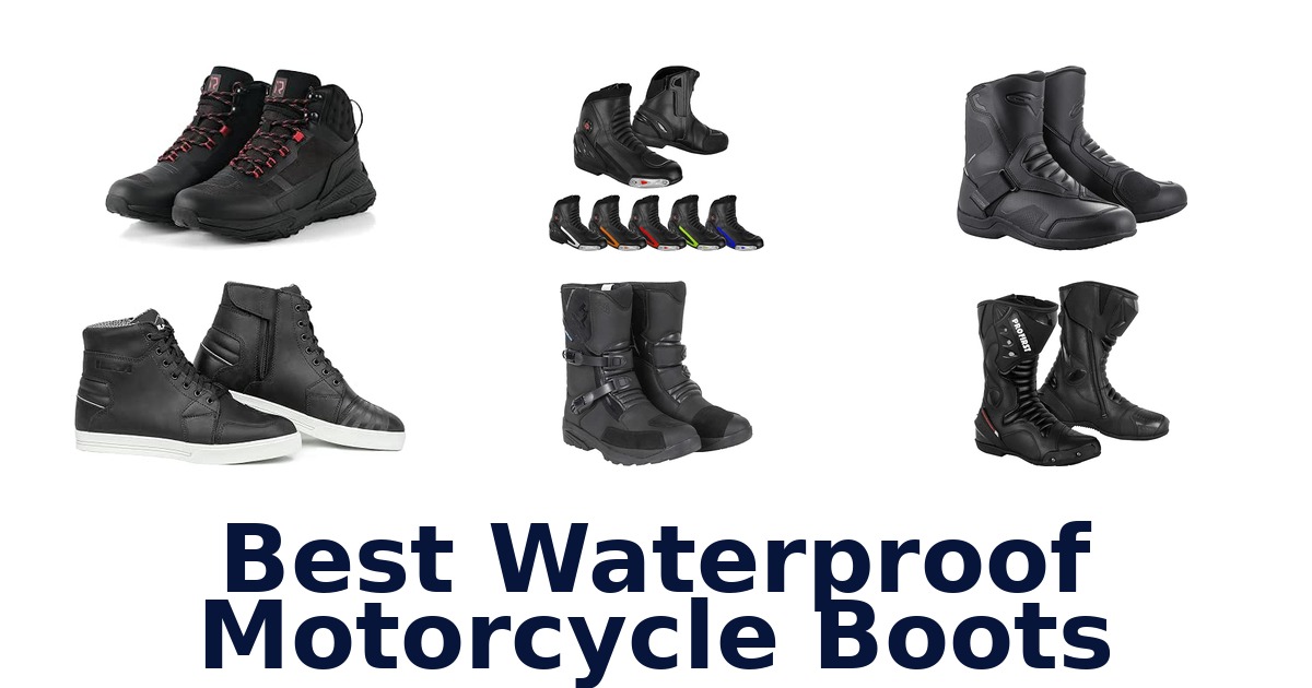 Best Waterproof Motorcycle Boots