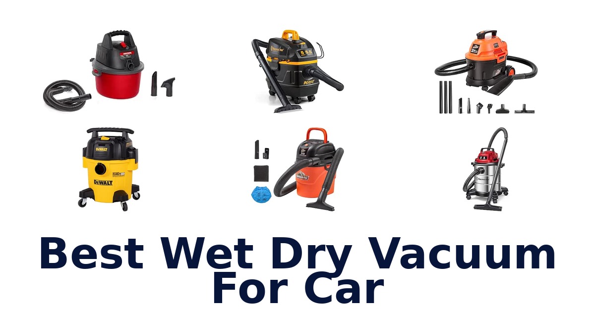 Best Wet Dry Vacuum For Car