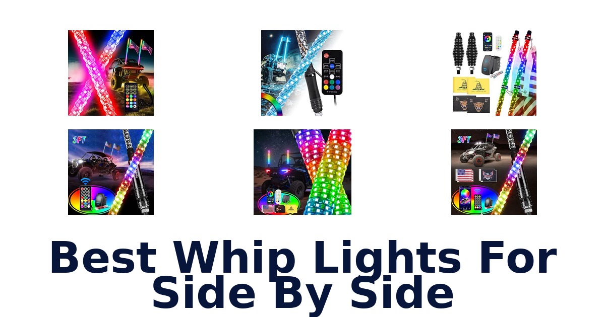 Best Whip Lights For Side By Side