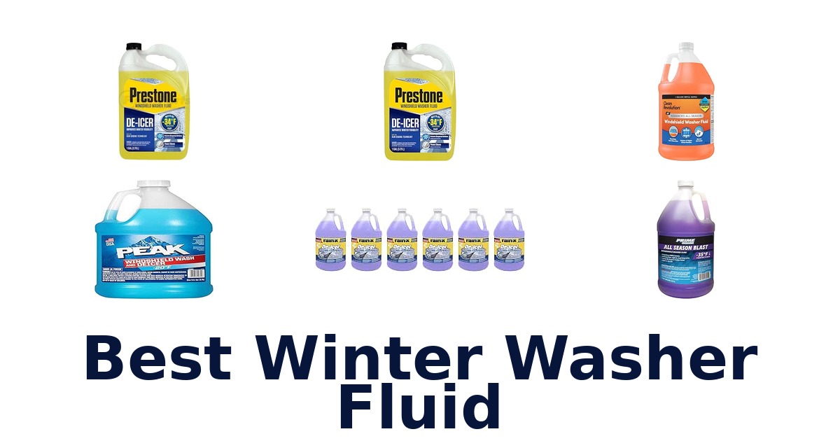 Best Winter Washer Fluid