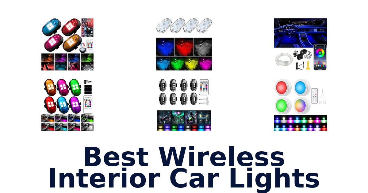 Best Wireless Interior Car Lights