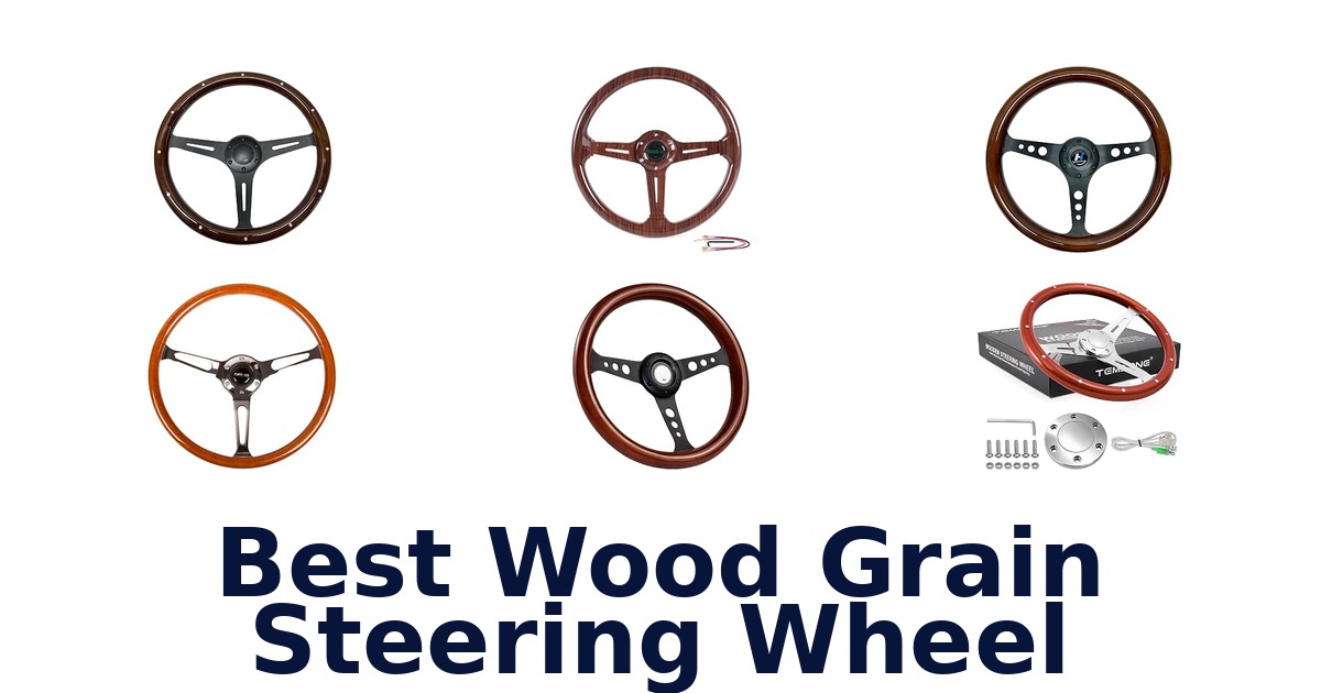 Best Wood Grain Steering Wheel