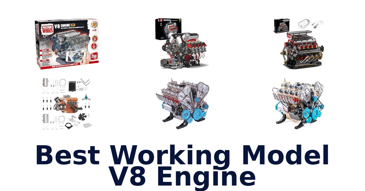 Best Working Model V8 Engine