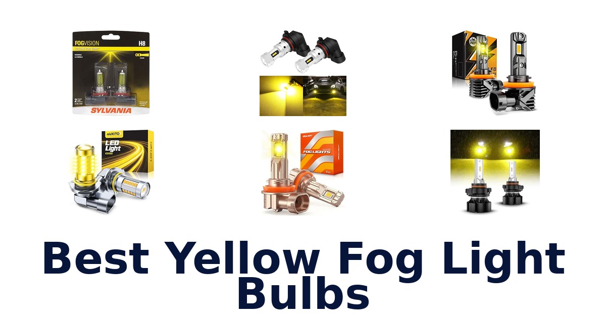 Best Yellow Fog Light Bulbs