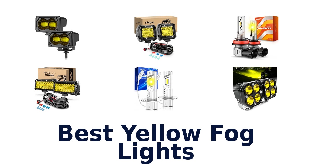 Best Yellow Fog Lights