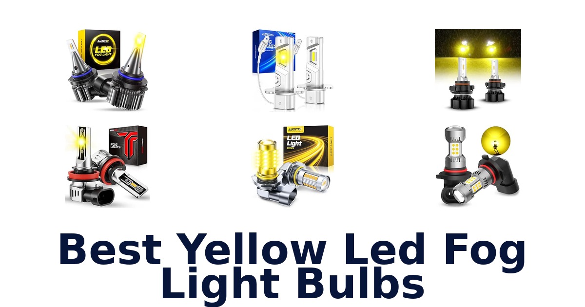 Best Yellow Led Fog Light Bulbs