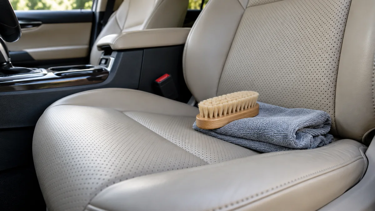 Clean and Restore Leather Car Seats: A Safe 5-Step Guide