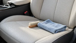 How to Clean Vomit Out of Perforated Leather Seats Safely