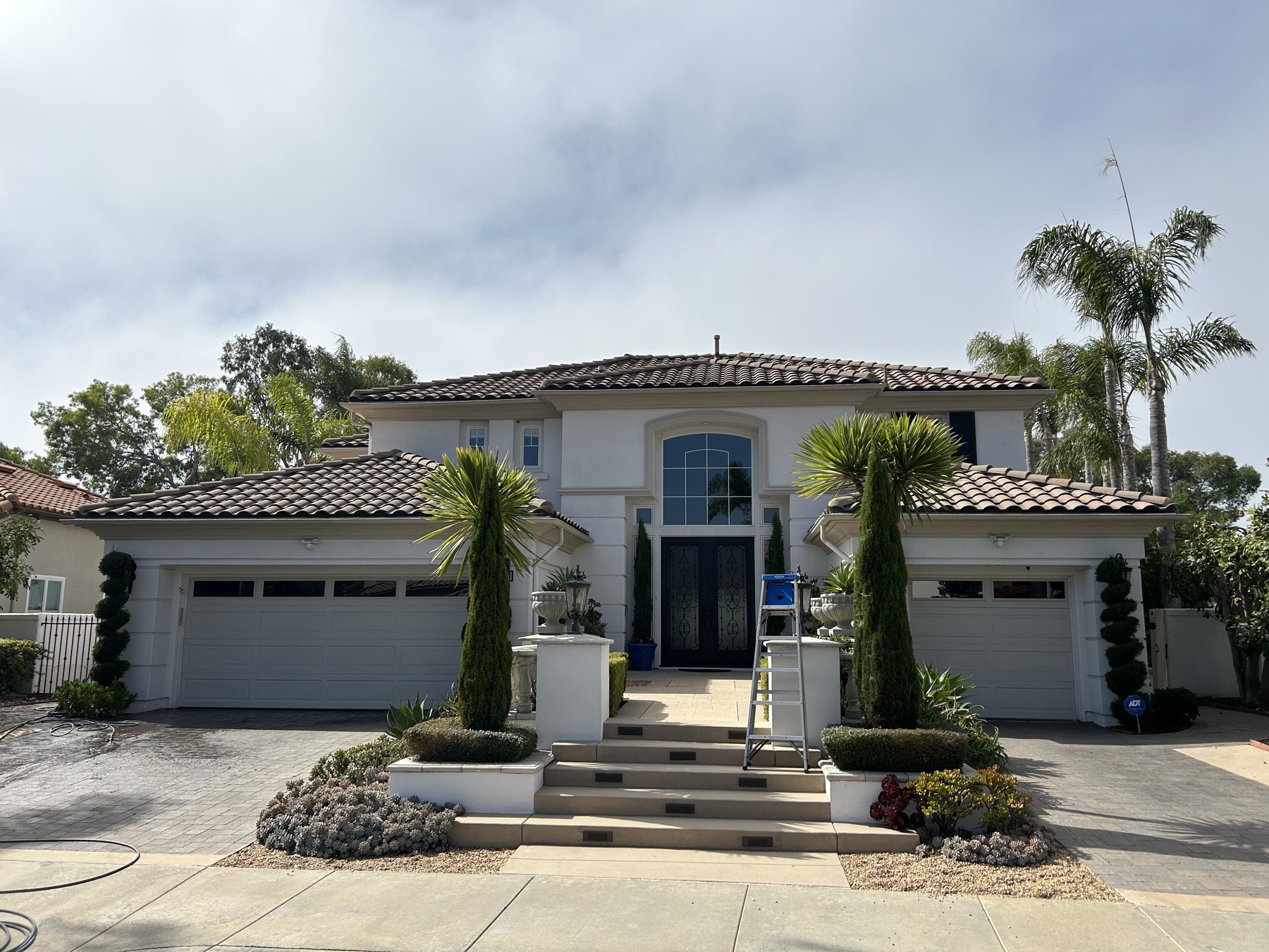 San Diego County home with a clean exterior